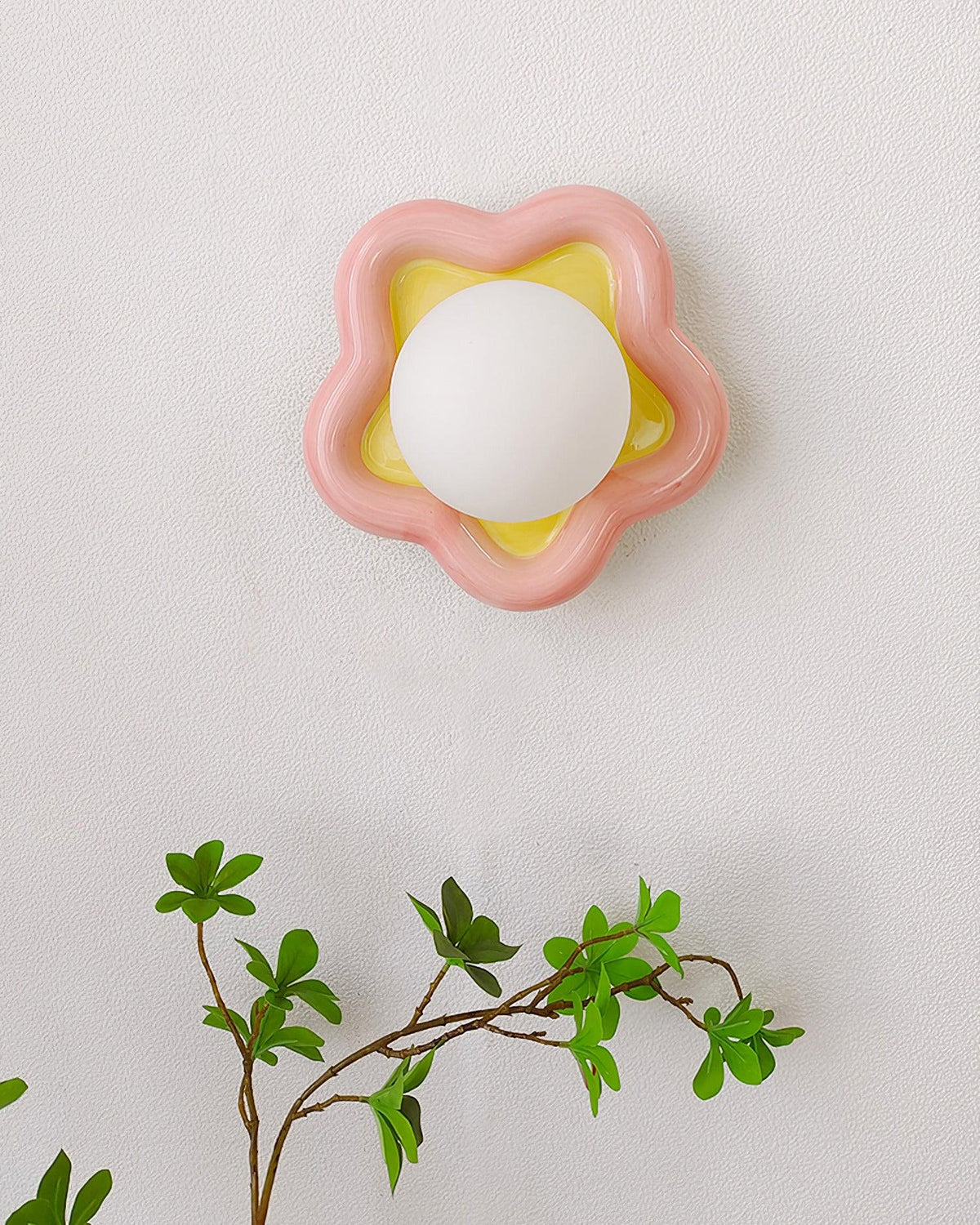 Hadrenhaven Ceramic Wall Light-Moonnatur