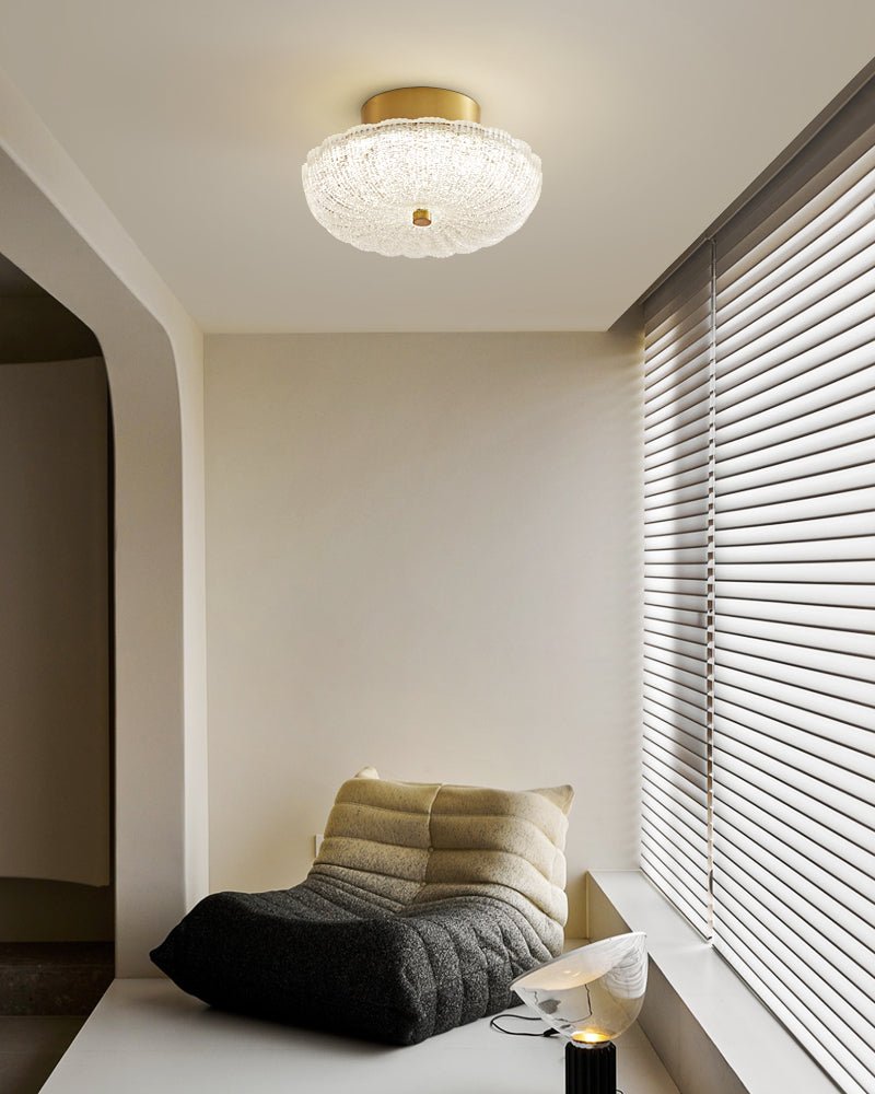 Sialora Glass Ceiling Light-Moonnatur