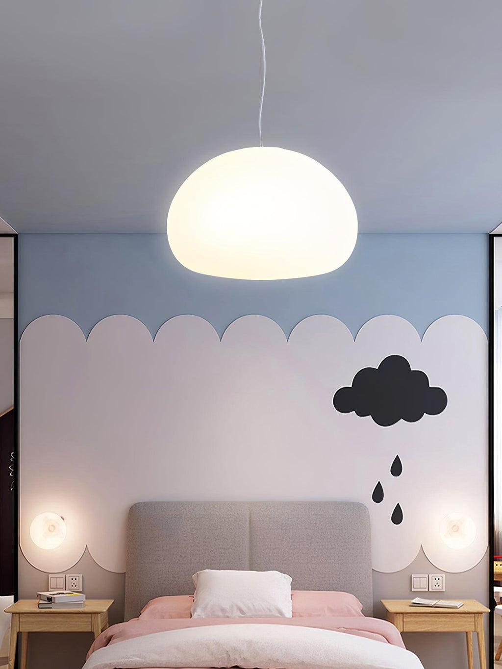 Rowenera Glass Pendant Light-Moonnatur
