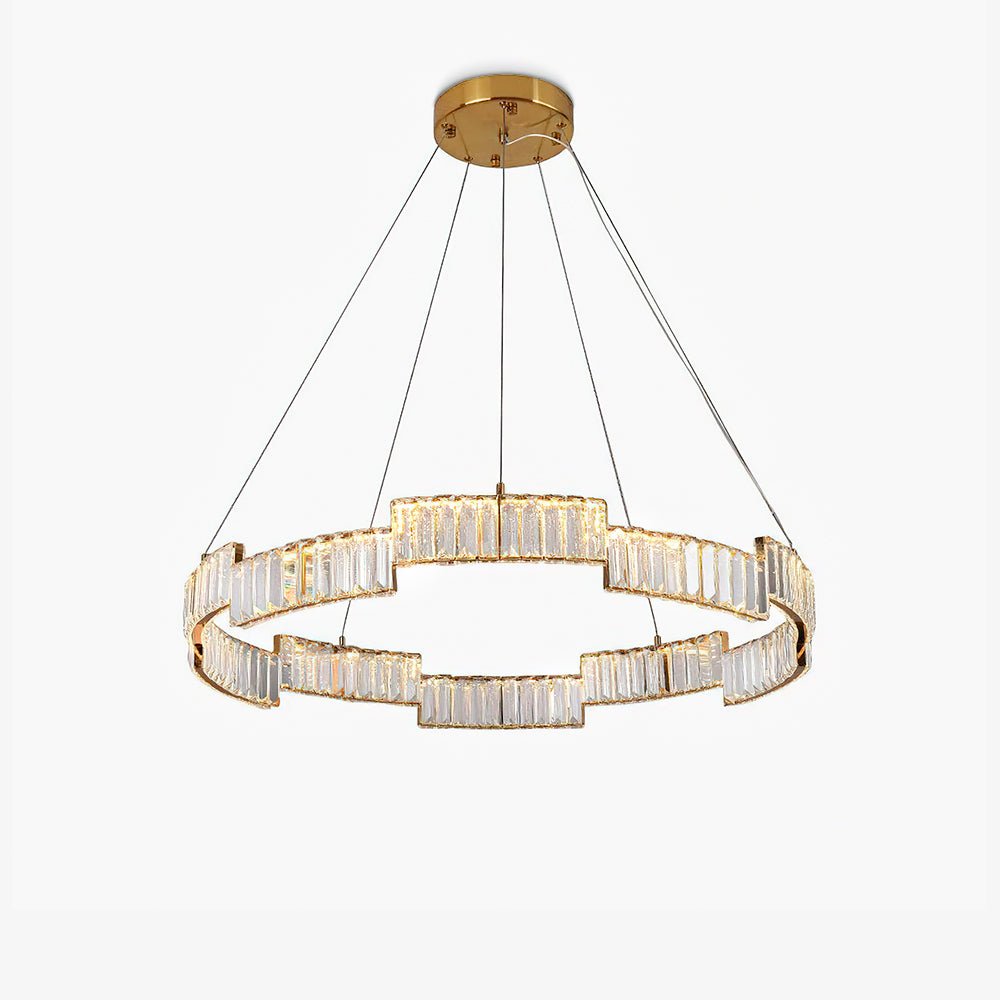 Omaris Glass Chandelier-Moonnatur