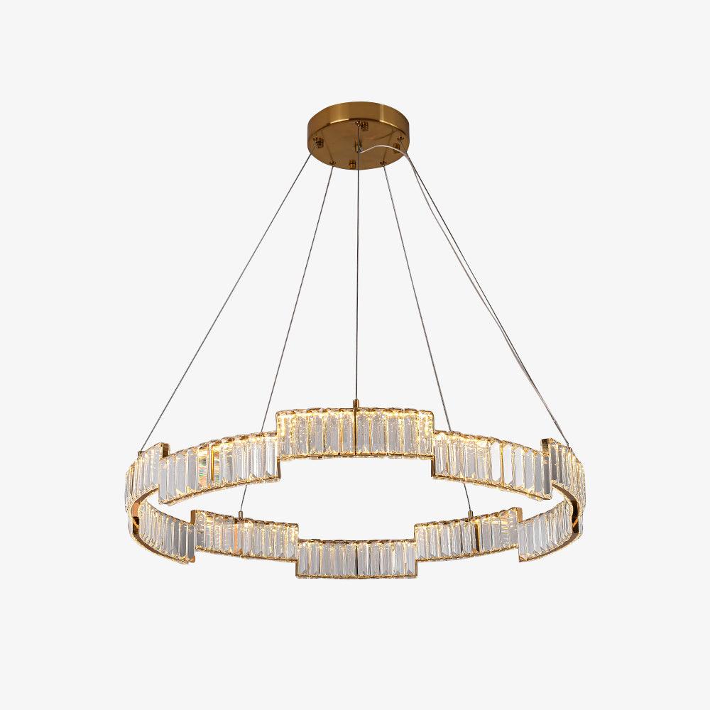 Omaris Glass Chandelier-Moonnatur