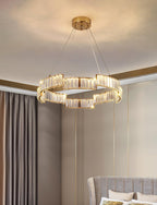 Omaris Glass Chandelier-Moonnatur