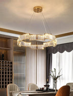 Omaris Glass Chandelier-Moonnatur