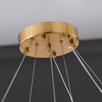 Omaris Glass Chandelier-Moonnatur