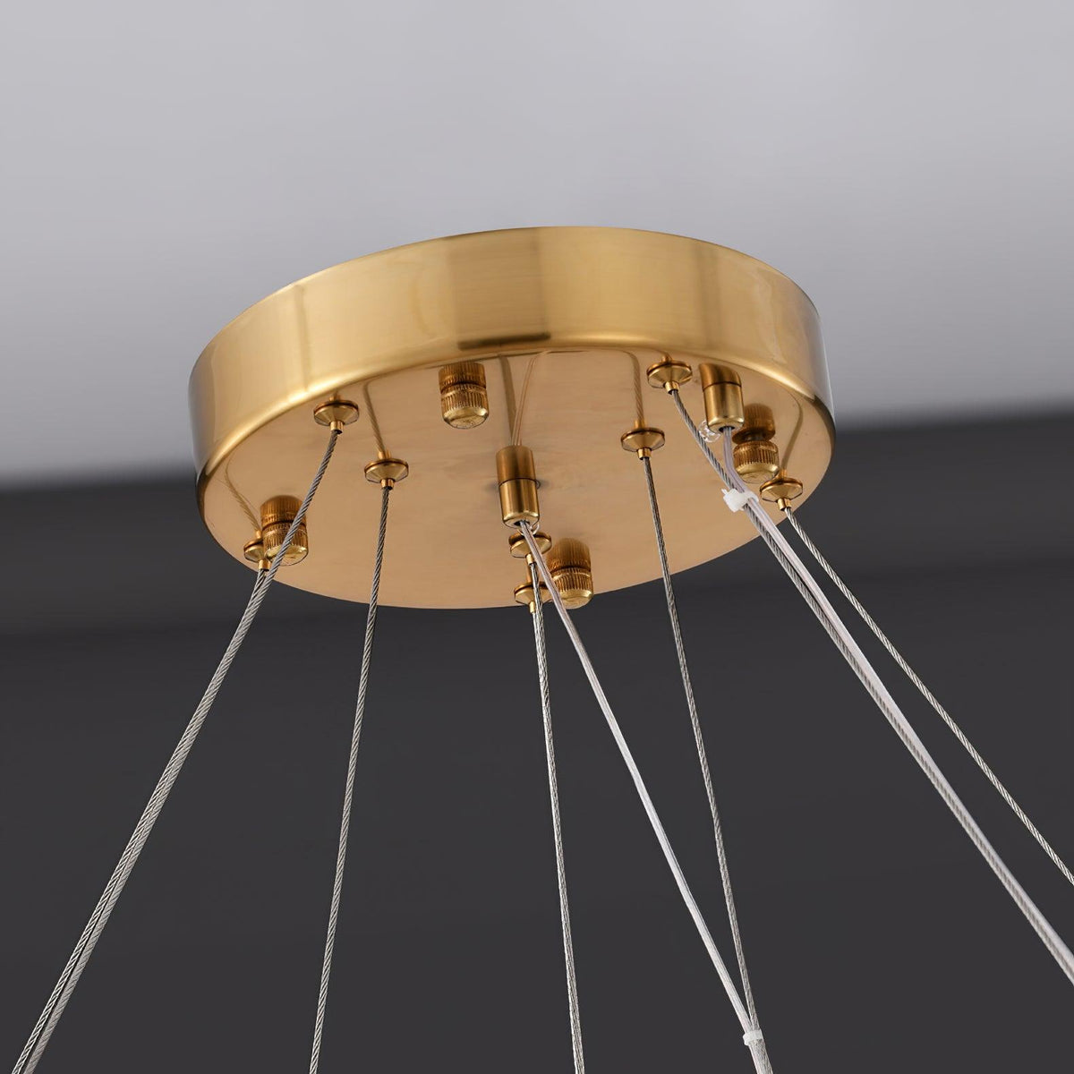Omaris Glass Chandelier-Moonnatur
