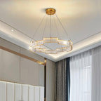 Omaris Glass Chandelier-Moonnatur