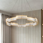 Omaris Glass Chandelier-Moonnatur