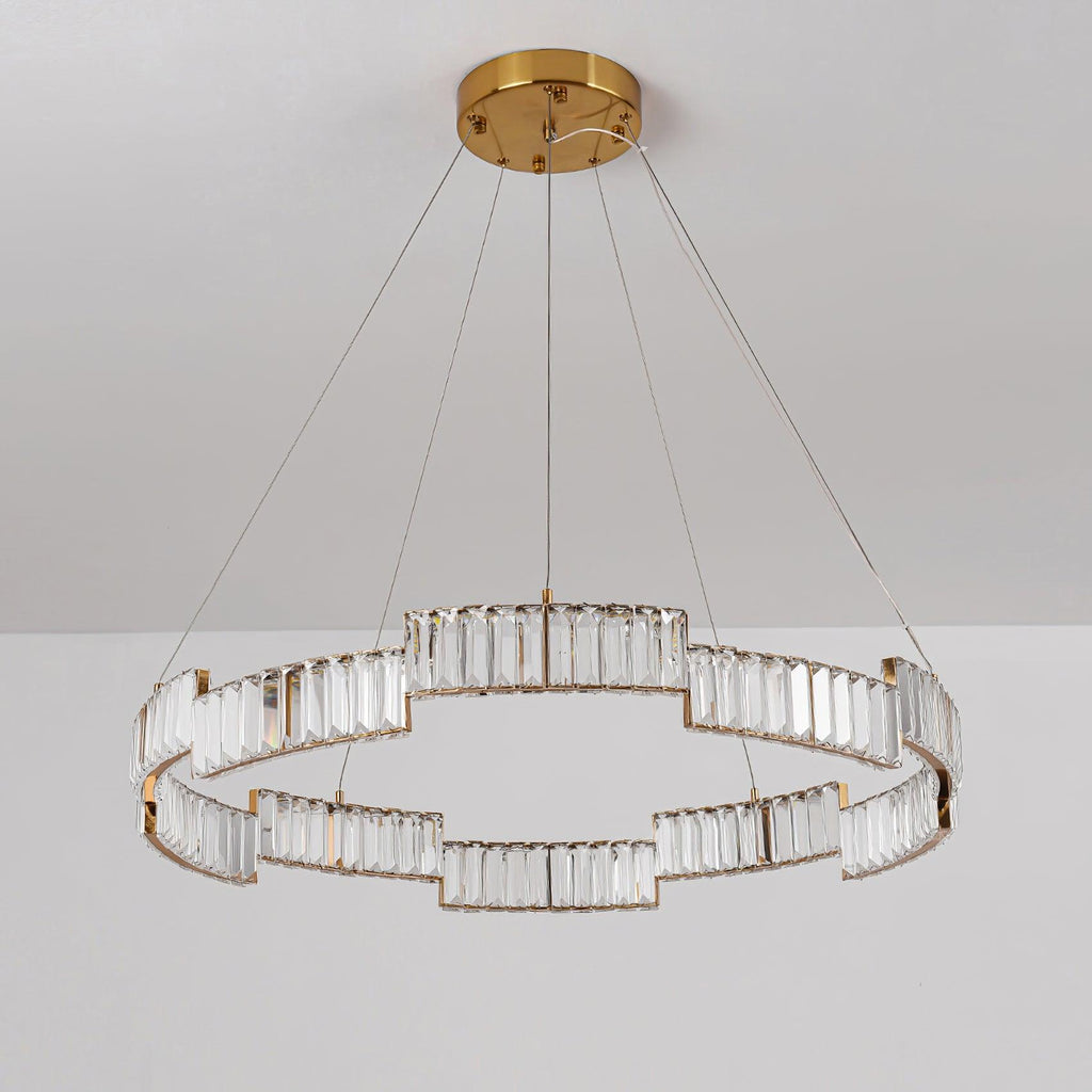 Omaris Glass Chandelier-Moonnatur
