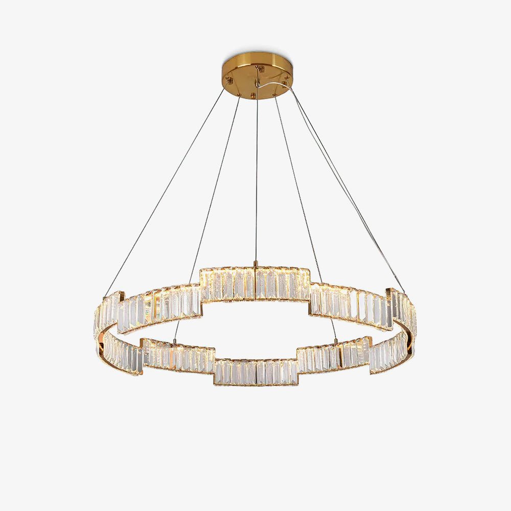 Omaris Glass Chandelier-Moonnatur