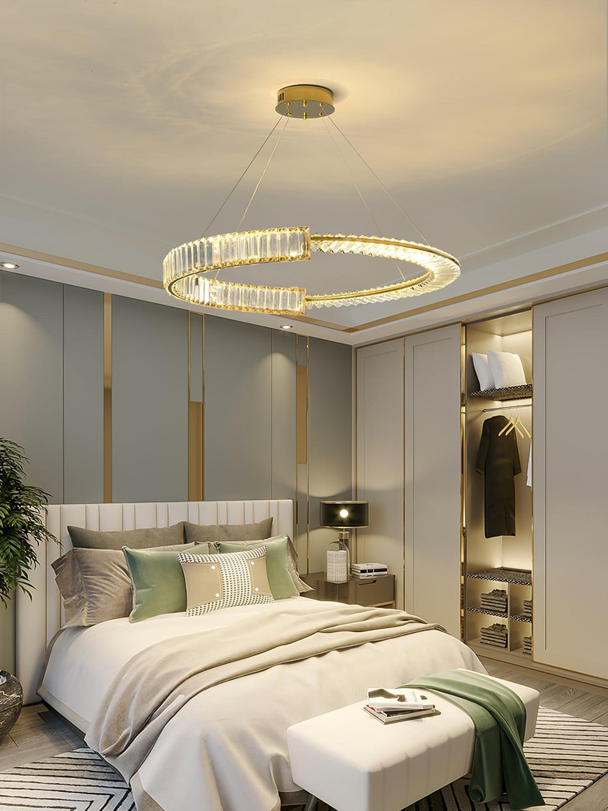 Osternwyn Crystal Chandelier-Moonnatur