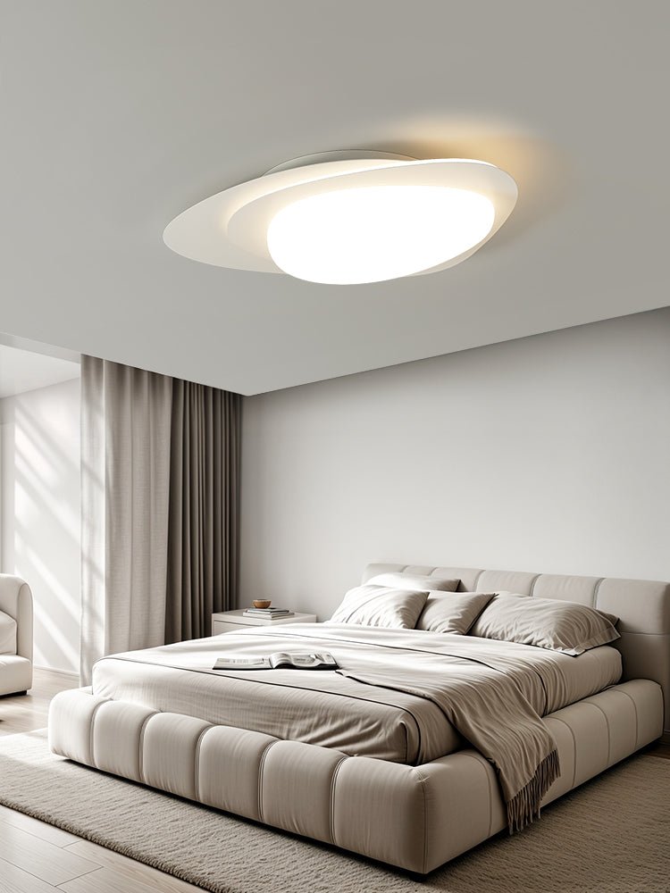 Laveora Plastic Ceiling Light-Moonnatur
