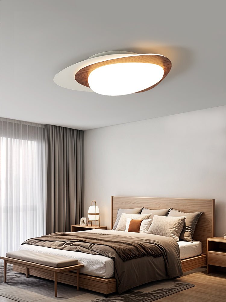 Laveora Plastic Ceiling Light-Moonnatur