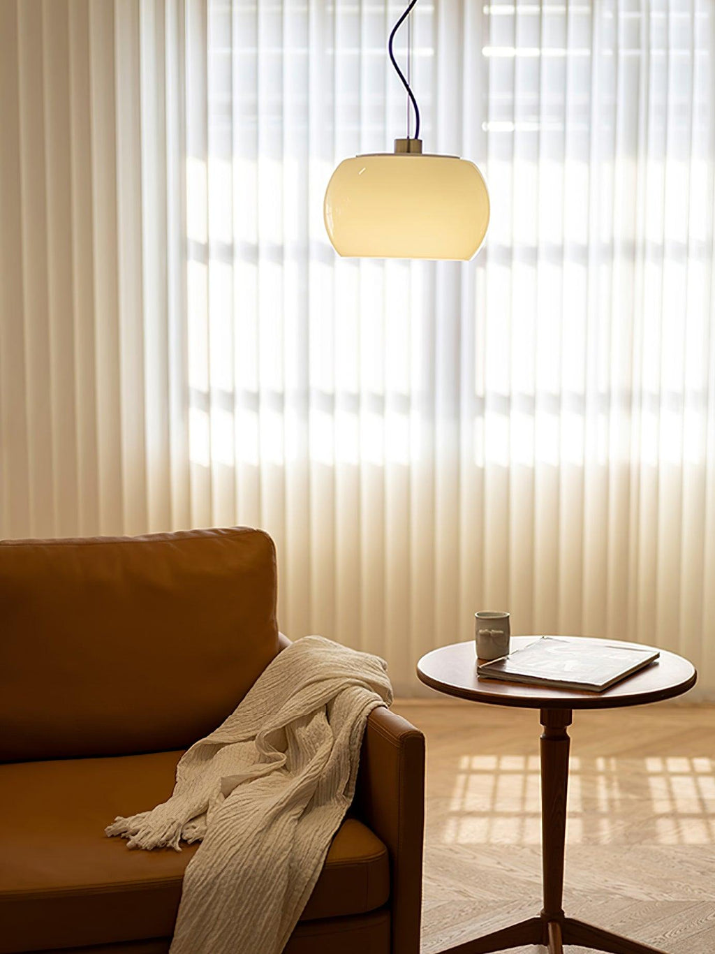 Finrera Glass Pendant Light-Moonnatur