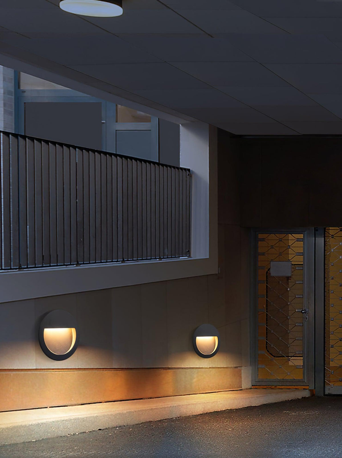 Brackenford Acrylic Wall Light-Moonnatur