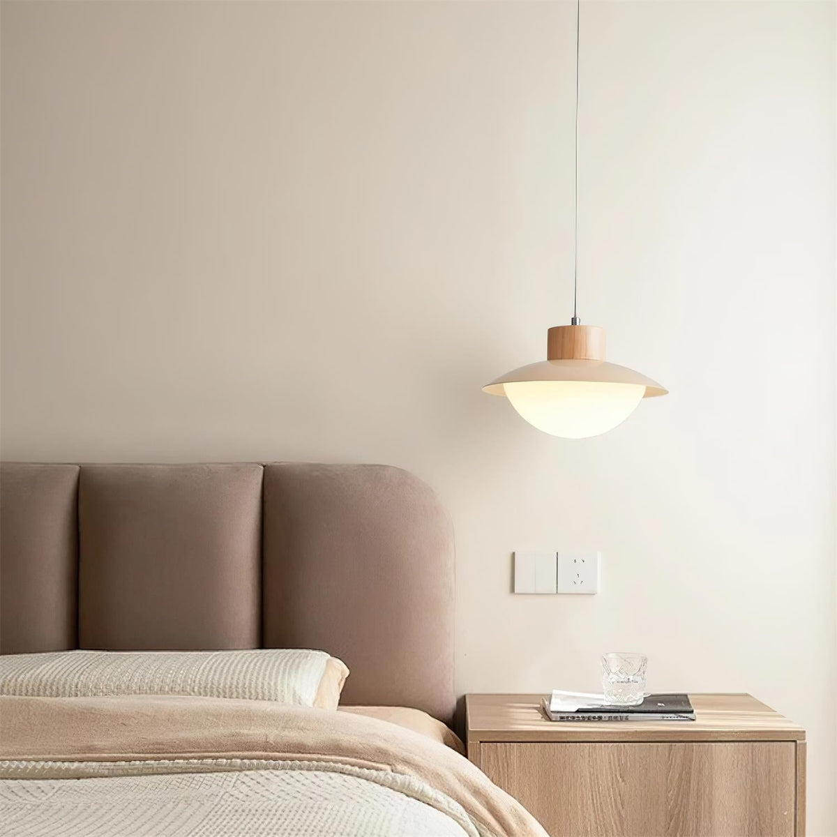 Elsenfern PE Pendant Light-Moonnatur