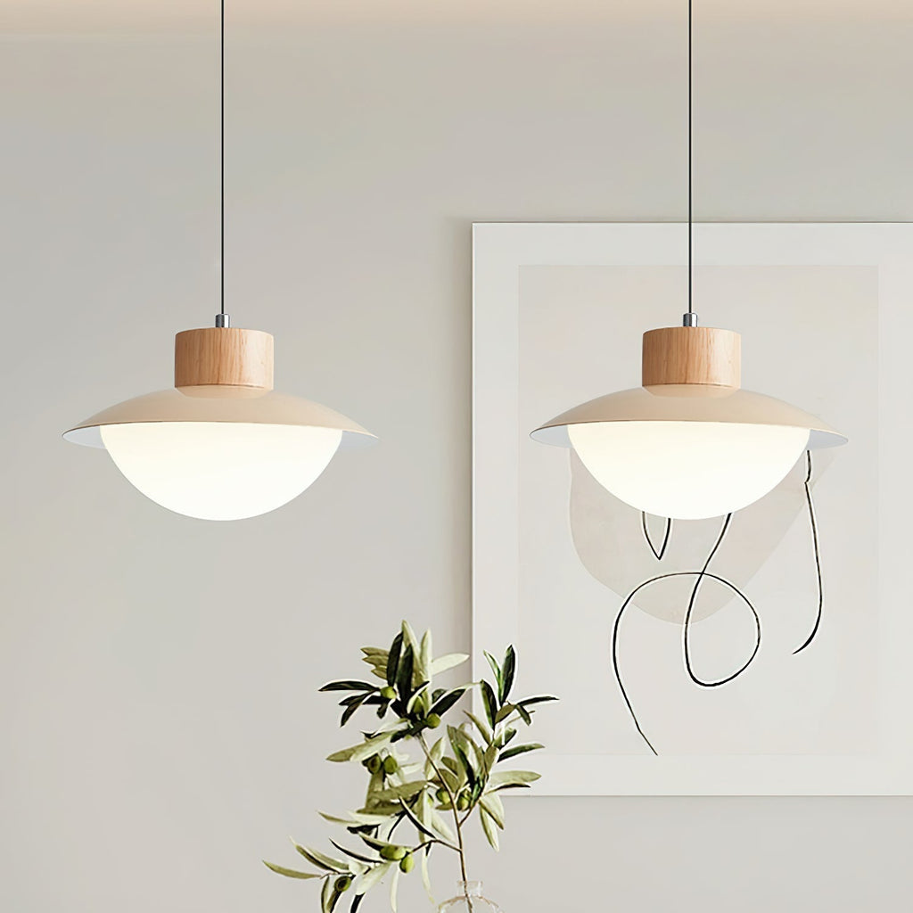 Elsenfern PE Pendant Light-Moonnatur