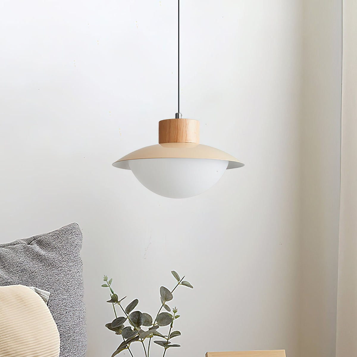 Elsenfern PE Pendant Light-Moonnatur