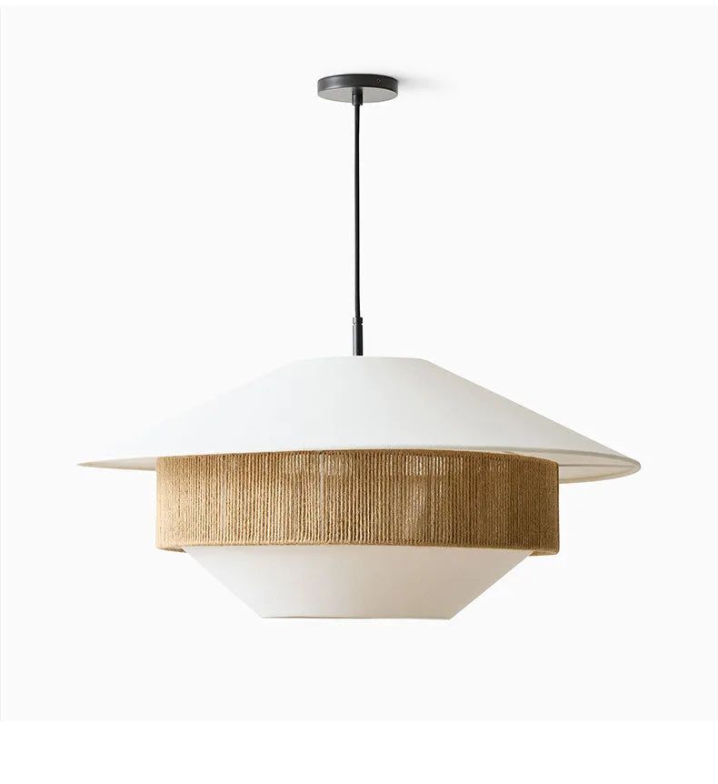 Levenwyn Linen Pendant Light-Moonnatur