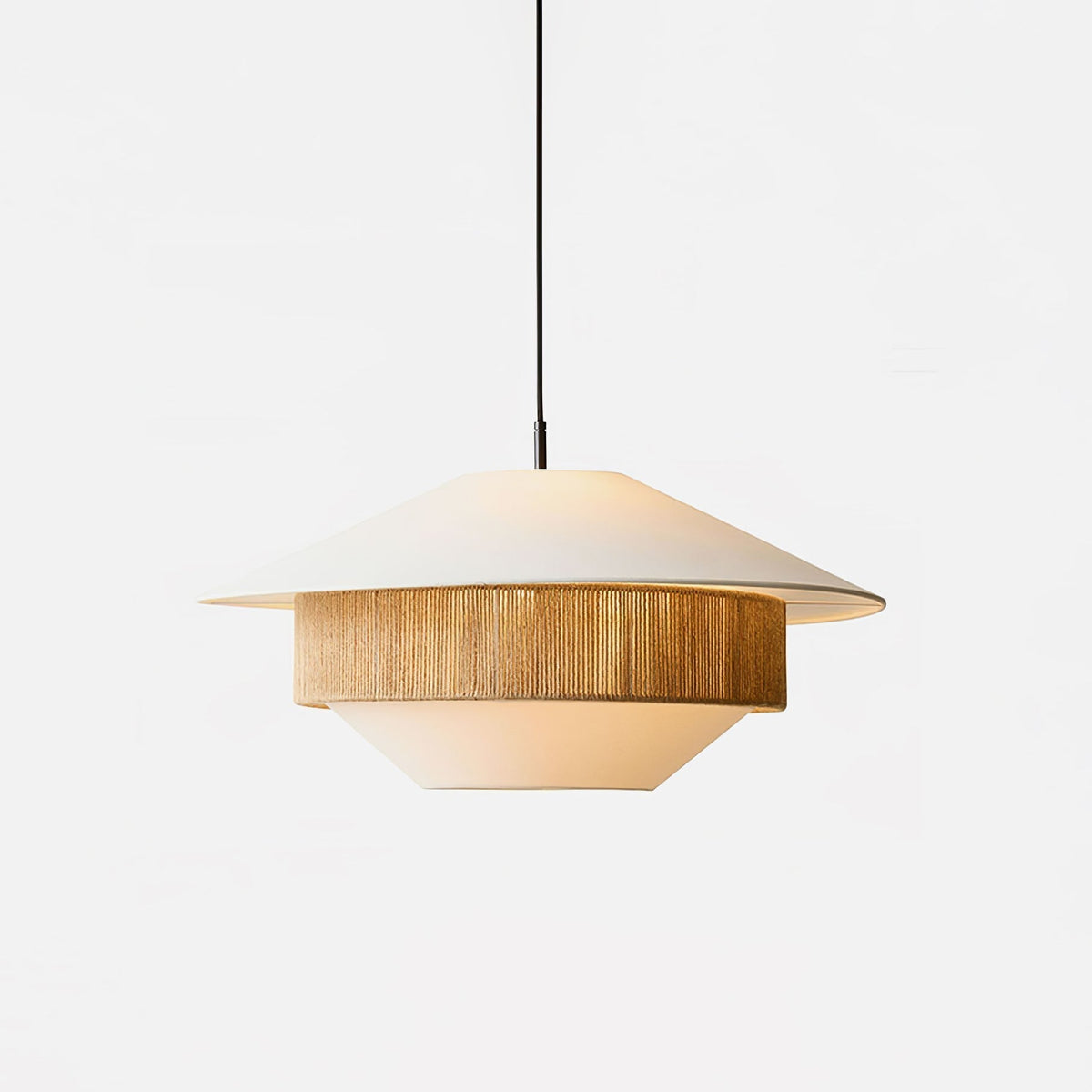 Levenwyn Linen Pendant Light-Moonnatur