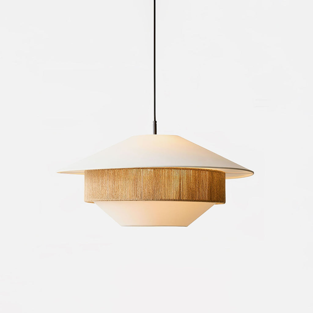 Levenwyn Linen Pendant Light-Moonnatur