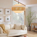Levenwyn Linen Pendant Light-Moonnatur
