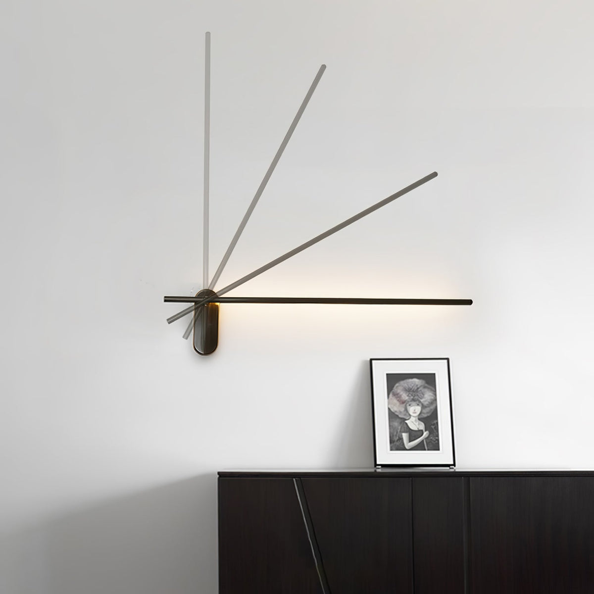 Zimelle Brass Wall Lamp-Moonnatur