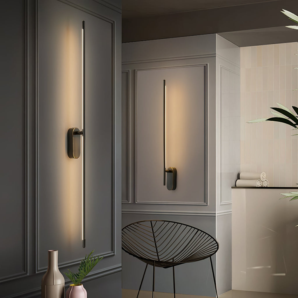 Zimelle Brass Wall Lamp-Moonnatur