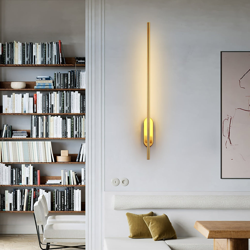Zimelle Brass Wall Lamp-Moonnatur