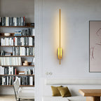 Zimelle Brass Wall Lamp-Moonnatur