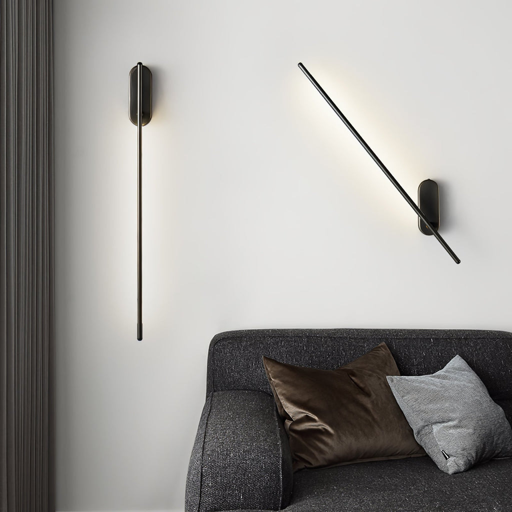 Zimelle Brass Wall Lamp-Moonnatur