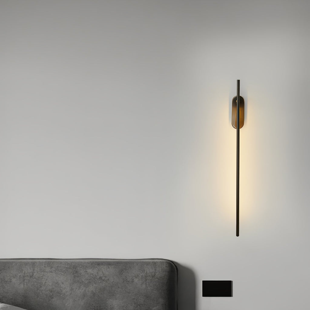 Zimelle Brass Wall Lamp-Moonnatur