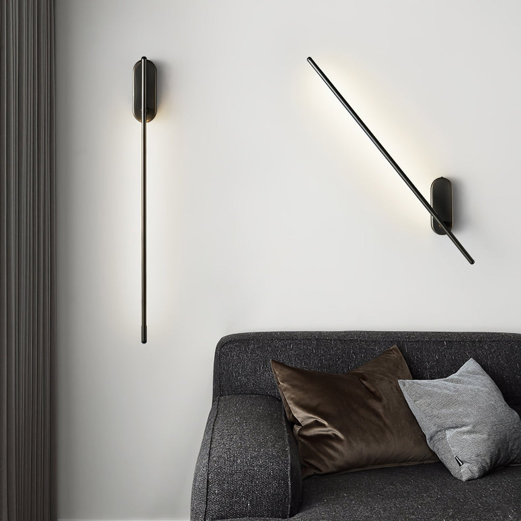 Zimelle Brass Wall Lamp-Moonnatur