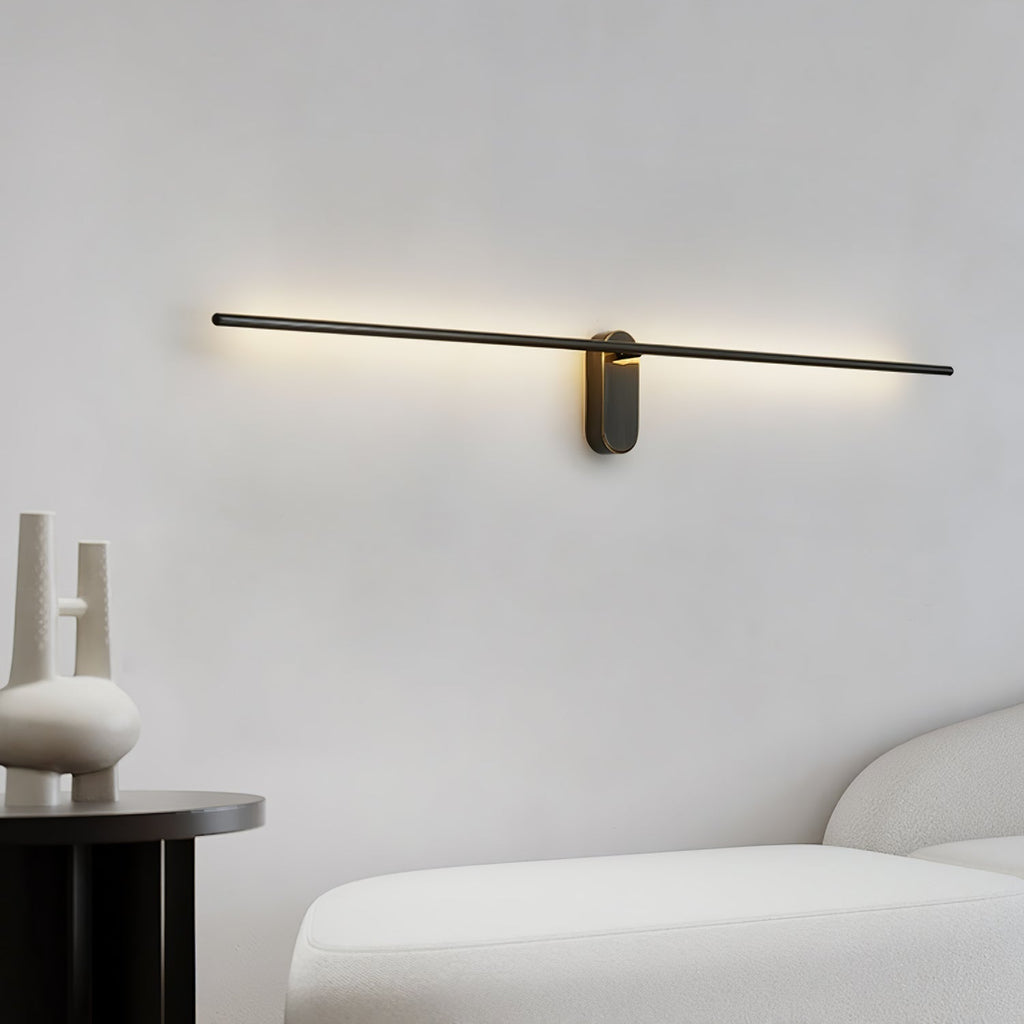 Zimelle Brass Wall Lamp-Moonnatur
