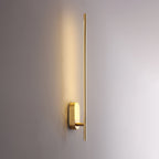 Zimelle Brass Wall Lamp-Moonnatur