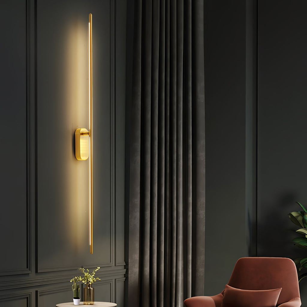 Zimelle Brass Wall Lamp-Moonnatur