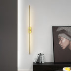 Zimelle Brass Wall Lamp-Moonnatur