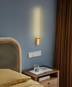 Zimelle Brass Wall Lamp-Moonnatur