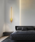 Zimelle Brass Wall Lamp-Moonnatur