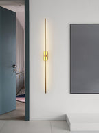Zimelle Brass Wall Lamp-Moonnatur