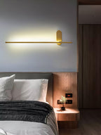 Zimelle Brass Wall Lamp-Moonnatur