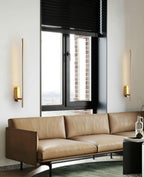 Zimelle Brass Wall Lamp-Moonnatur