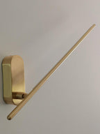 Zimelle Brass Wall Lamp-Moonnatur