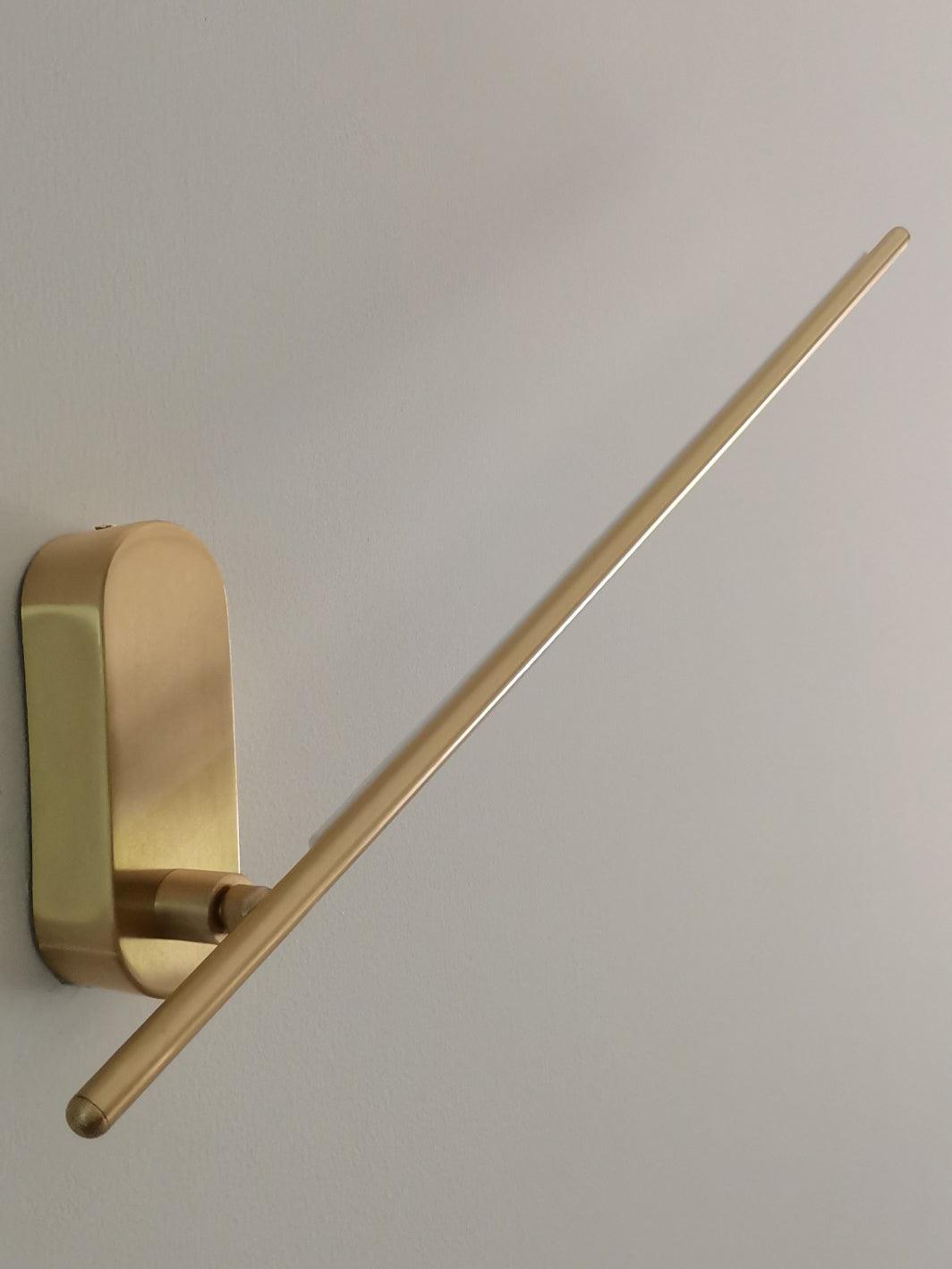 Zimelle Brass Wall Lamp-Moonnatur
