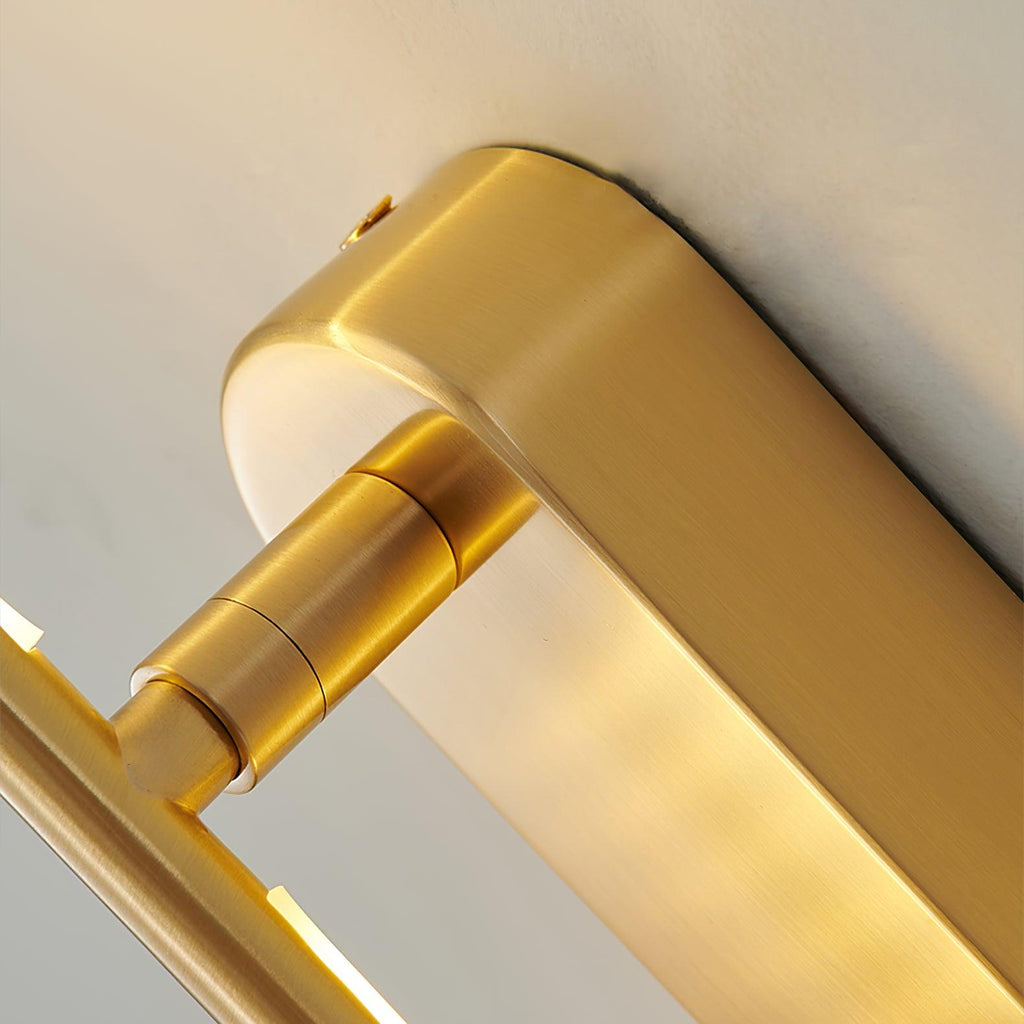Zimelle Brass Wall Lamp-Moonnatur