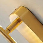 Zimelle Brass Wall Lamp-Moonnatur