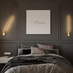 Zimelle Brass Wall Lamp-Moonnatur