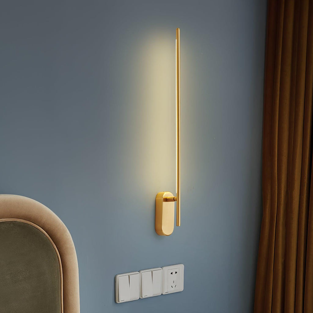 Zimelle Brass Wall Lamp-Moonnatur