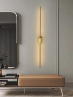 Zimelle Brass Wall Lamp-Moonnatur