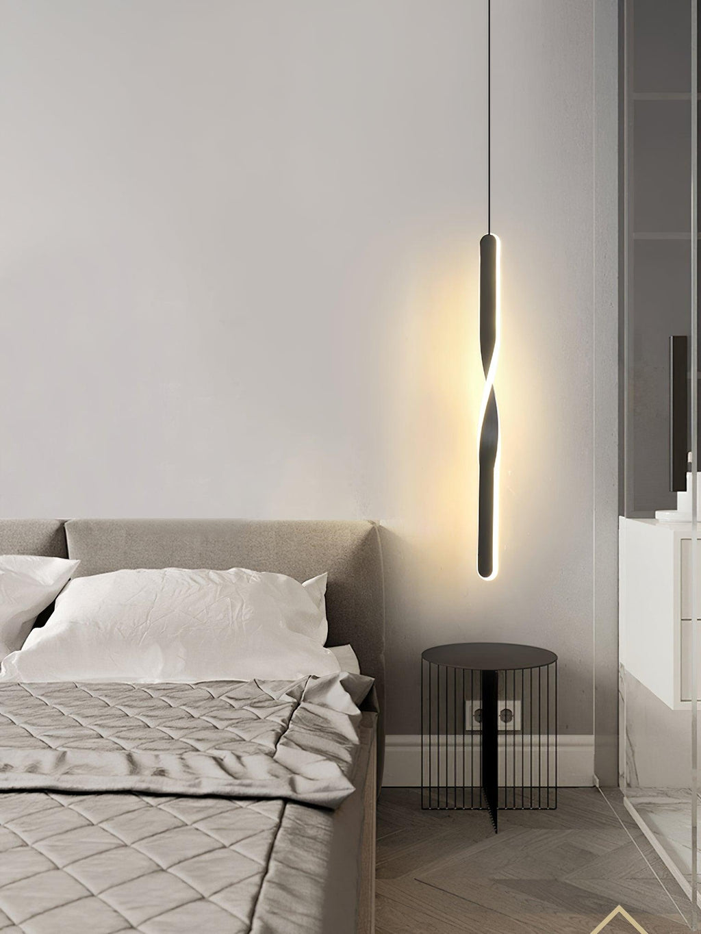 Myrenlyn Acrylic Pendant Light-Moonnatur