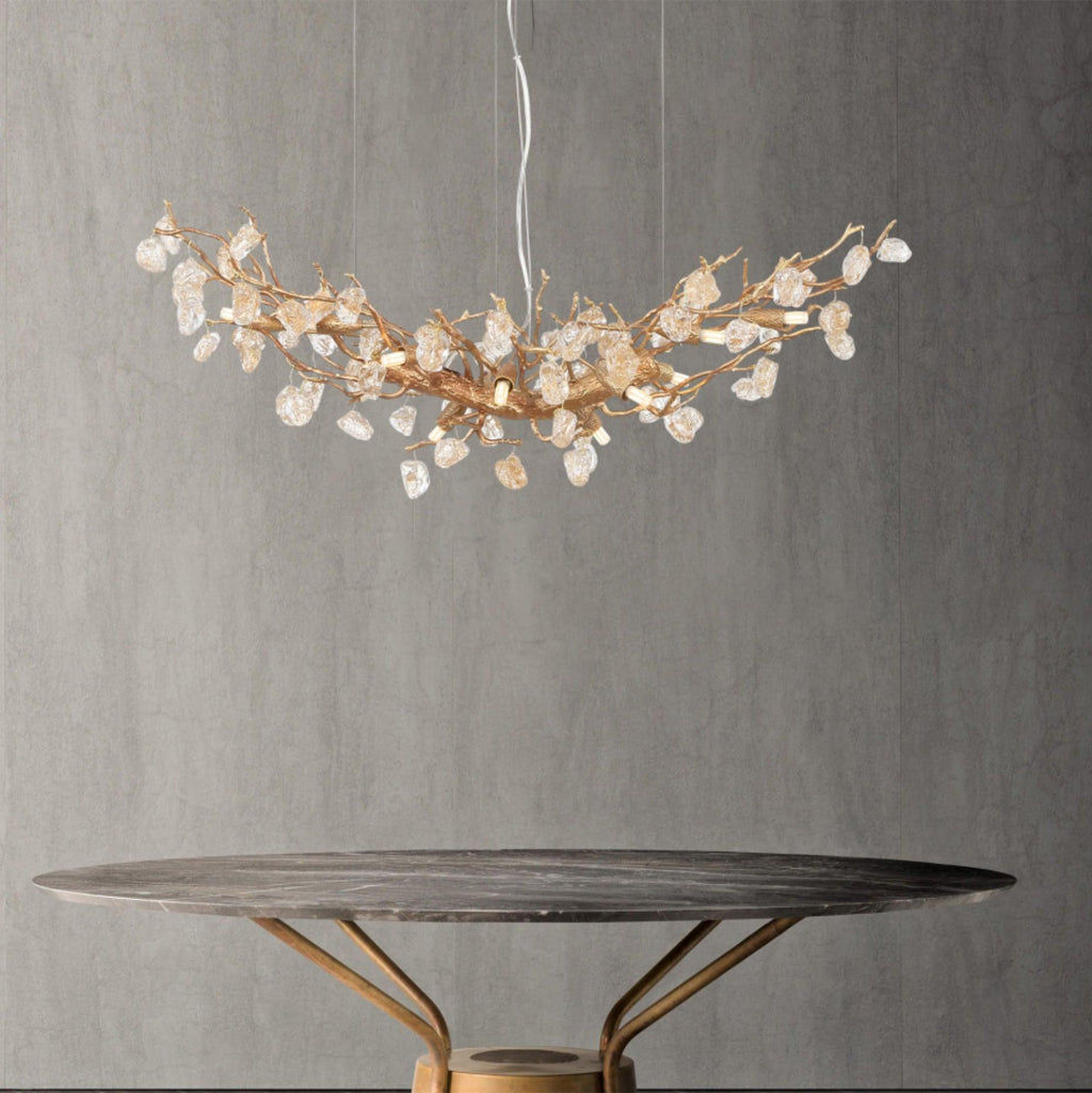 Savenwynne Crystal Chandelier-Moonnatur